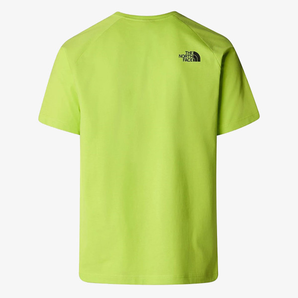 The North face Tricou M S/S RAGLAN REDBOX TEE FIZZ LIME 