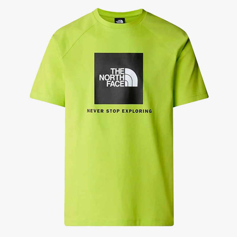 The North face Tricou M S/S RAGLAN REDBOX TEE FIZZ LIME 