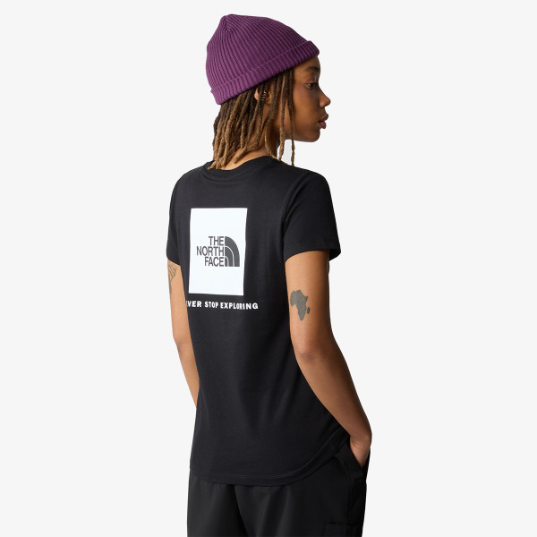 The North face Tricou W S/S REDBOX TEE TNF BLACK 