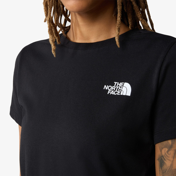 The North face Tricou W S/S REDBOX TEE TNF BLACK 
