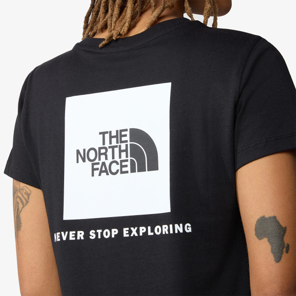 The North face Tricou W S/S REDBOX TEE TNF BLACK 