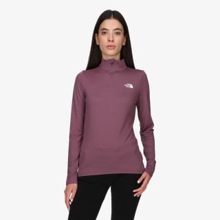 The North face Tricou maneca lunga W FLEX 1/4 ZIP TEE SLIM 