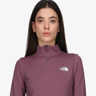 The North face Tricou maneca lunga W FLEX 1/4 ZIP TEE SLIM 