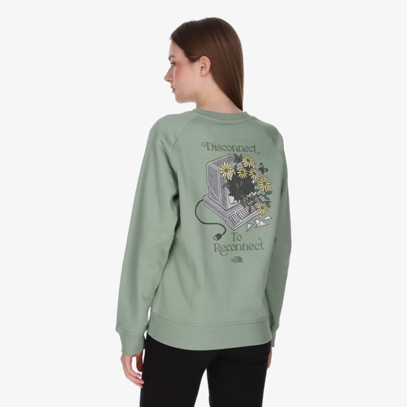 The North face Hanorac W CONNECT RELAXED CREW SWEATSHIRT-GRAPHI 