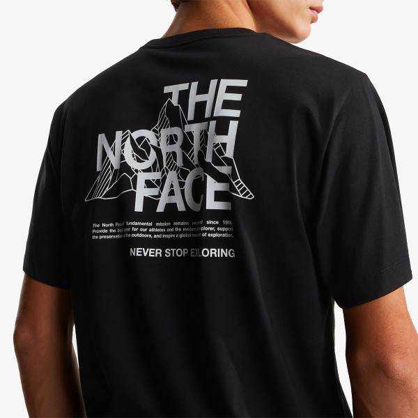 The North face Tricou MOUNTAIN SKETCH REGULAR SHORT SLEEVE 