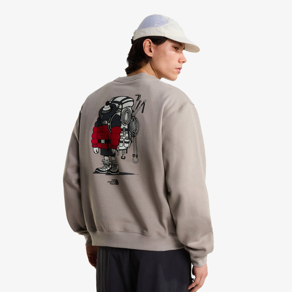 The North face Tricou U GEAR UP GET OUT RLX CREW-GRAPHIC 