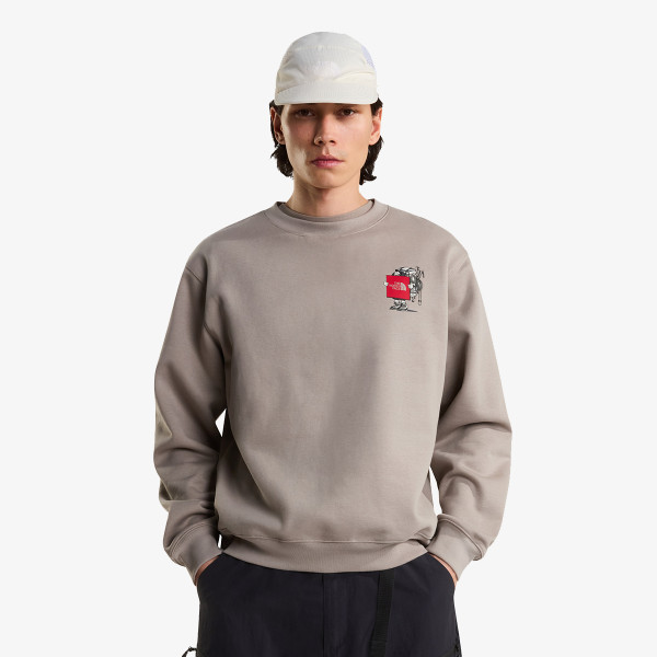 The North face Tricou U GEAR UP GET OUT RLX CREW-GRAPHIC 