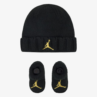 Set JHN CHUNKY KNIT HAT & BOOTIE S 