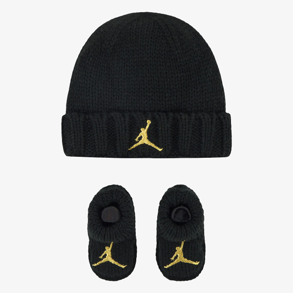 Set JHN CHUNKY KNIT HAT & BOOTIE S 