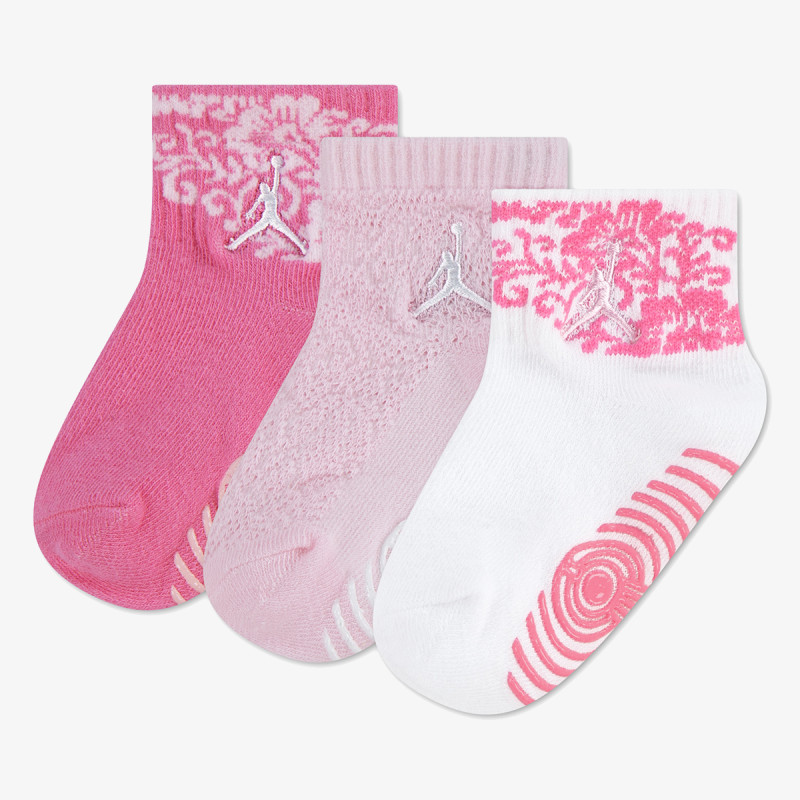 JORDAN Sosete JHG IFNT/TODD FLORAL LACE 3PK 