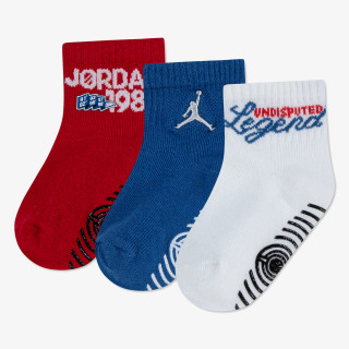 JORDAN Sosete JHB INF/TOD MJ AMRCA 3PK QTR 