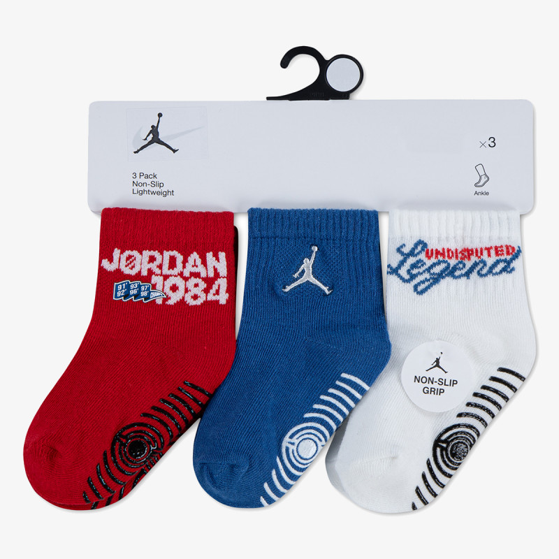 JORDAN Sosete JHB INF/TOD MJ AMRCA 3PK QTR 