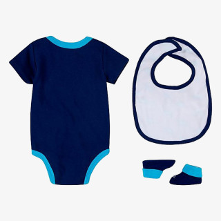 Nike Set Bodysuit, Bib and Booties 3 Piece 