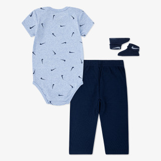 Nike Set NHN 3PK BODYSUIT & WAFFLE PANT 