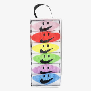 Nike Sosete NHN INFANT 6PK NIKE SMILEY ANK 