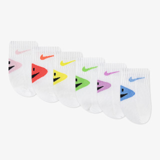 Nike Sosete NHN INFANT 6PK NIKE SMILEY ANK 