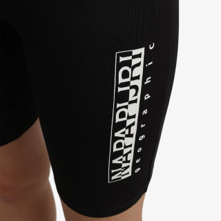 Napapijri Pantaloni ciclism N-BOX LEGGINGS 2 BLACK 041 