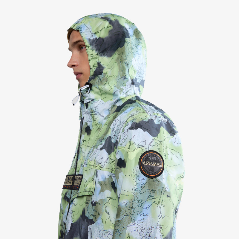 Napapijri Jacheta RAINFOREST OP S AOP F4Y AOP CAMOU F4Y 