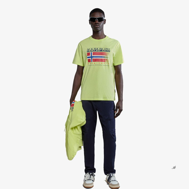 Napapijri Tricou S-KREIS Y1I YELLOW SUNNY 