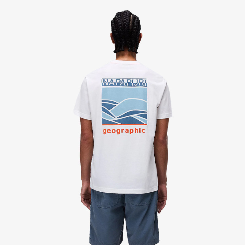 Napapijri Tricou S-SOVANA SS 206 WHITE HERON 