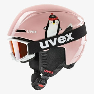 Uvex Casca protectie UVEX VITI SET PINK PENGUIN 51-55 