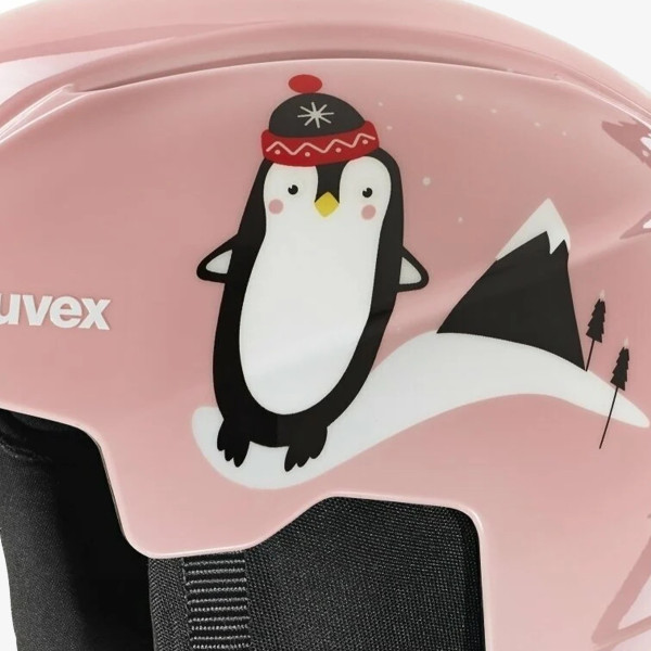 Uvex Casca protectie UVEX VITI SET PINK PENGUIN 51-55 