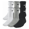 Nike Sosete 6PPK COTTON CUSHION CREW (S,M,L,XL) 