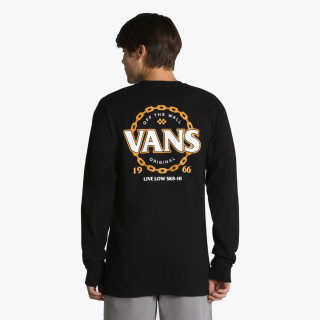 Vans Tricou VANS CHAIN LS TEE Black 