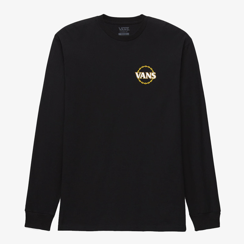 Vans Tricou VANS CHAIN LS TEE Black 