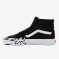 Vans Pantofi Sport UA SK8-Hi Flame SUED BLKWH 