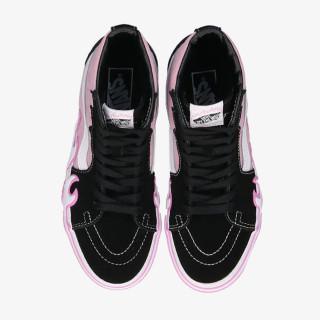 Vans Pantofi Sport UA SK8-Hi Flame DKGRN 