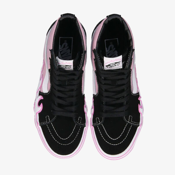 Vans Pantofi Sport UA SK8-Hi Flame DKGRN 