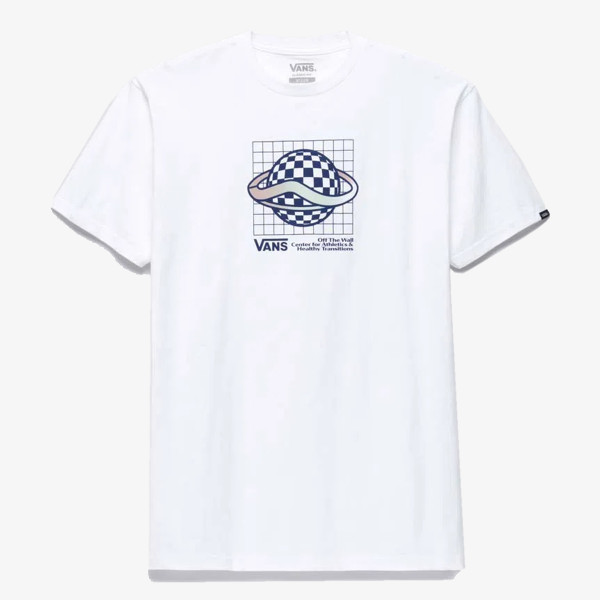 Vans Tricou MICRO TRAILS SS TEE White 