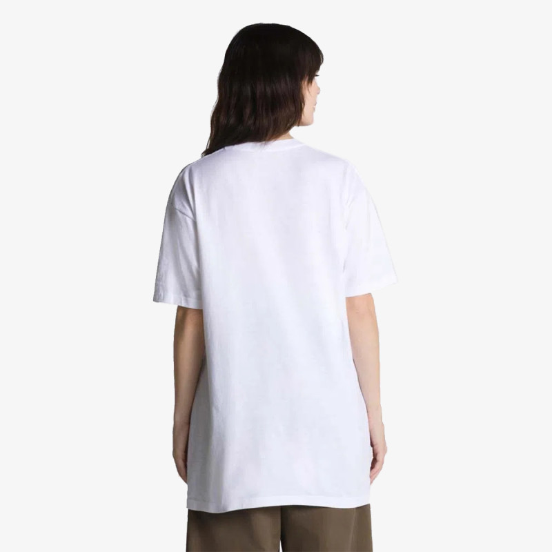 Vans Tricou MICRO TRAILS SS TEE White 