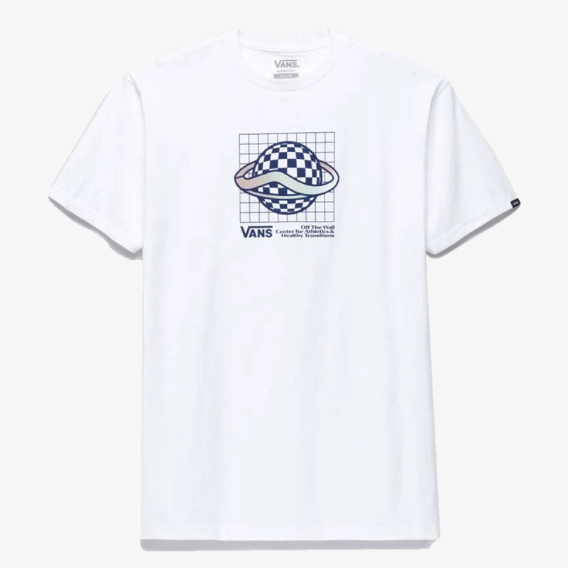 Vans Tricou MICRO TRAILS SS TEE White 