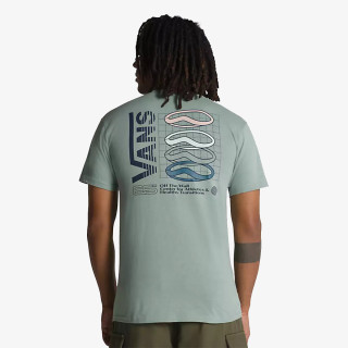 Vans Tricou MICRO TRAILS SS TEE II CHINOIS G 