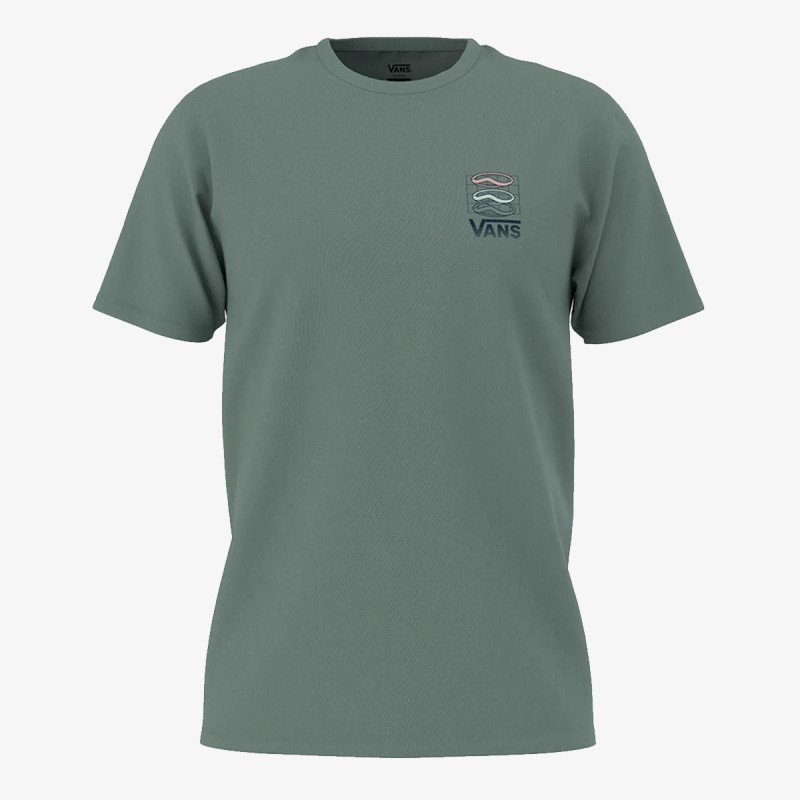 Vans Tricou MICRO TRAILS SS TEE II CHINOIS G 