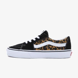 Vans Pantofi Sport SK8-Low LEOPARD BLACK/TRUE WHITE 