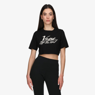 Vans Tricou GO ANYWHERE CREW CROP I Black 