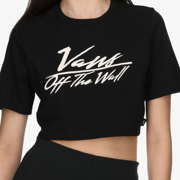 Vans Tricou GO ANYWHERE CREW CROP I Black 