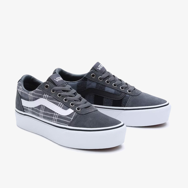 Vans Pantofi Sport WM Ward Platform PLDB BLACK, 10, Medium 