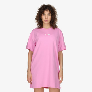 Vans Rochie WM CENTER VEE TEE DRESS CYCLAMEN 