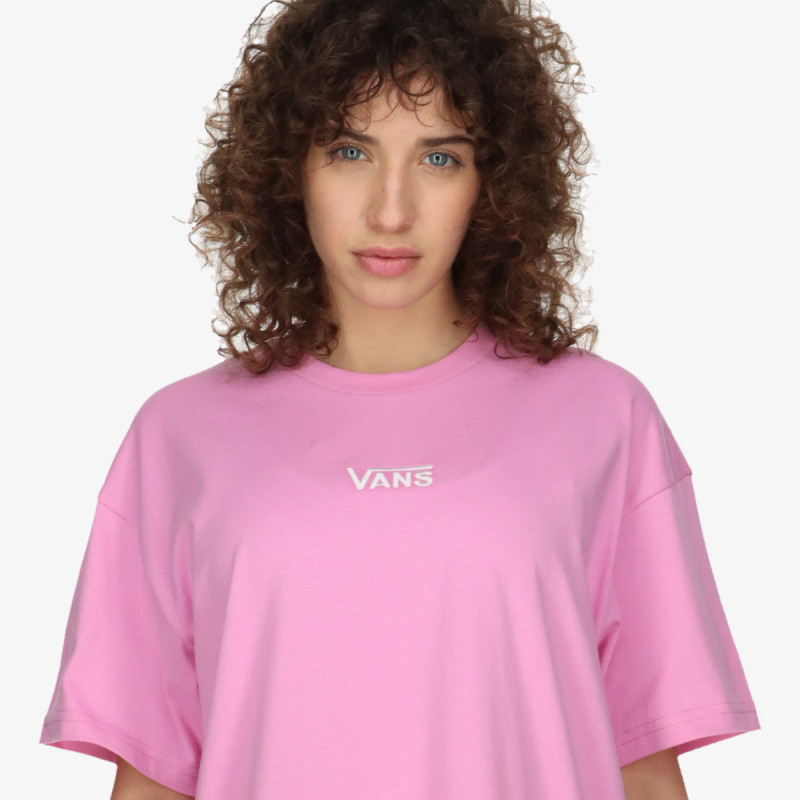 Vans Rochie WM CENTER VEE TEE DRESS CYCLAMEN 