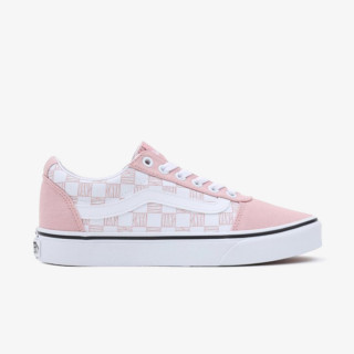 Vans Pantofi Sport Ward VANS LOGO CHECK PINK/WHITE 