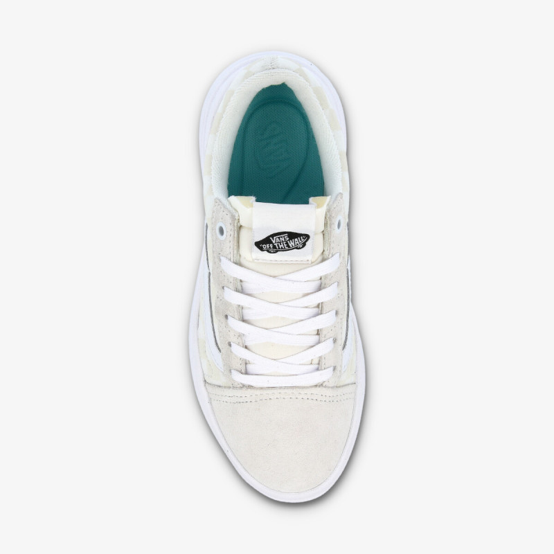 Vans Pantofi Sport UA Old Skool Overt CC CHECKERBOARD WHITE 