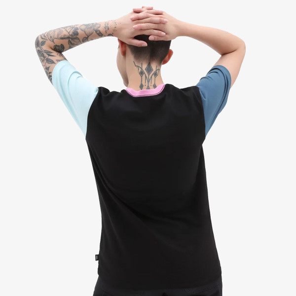 Vans Tricou LEFT CHEST COLORBLOCK E BLACK 