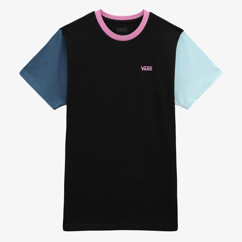 Vans Tricou LEFT CHEST COLORBLOCK E BLACK 