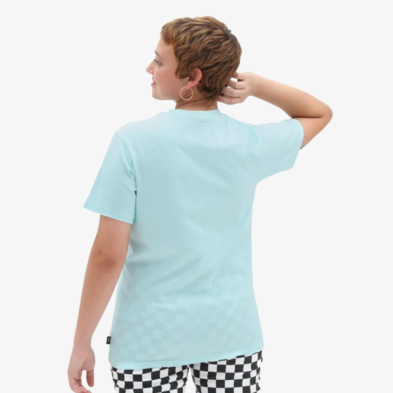 Vans Tricou LEFT CHEST LOGO TEE EM BLUE GLOW 
