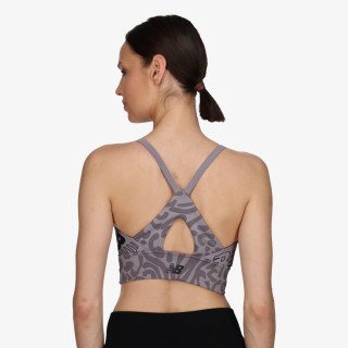NEW BALANCE Bustiera Relentless Printed Crop Bra
