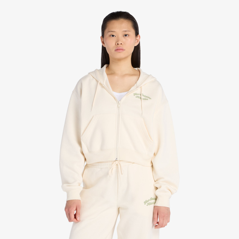 New Balance Hanorac Linear Heritage Fleece Full Zip 